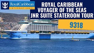 Royal Caribbean Voyager of the Seas Jnr Suite 9318 tour [upl. by Hodess]