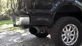 64 powerstroke straight pipe KEM tuned [upl. by Jean872]