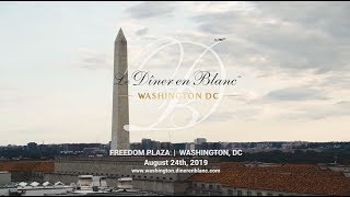 Diner en Blanc  Washington 2019 Official Video [upl. by Alie]