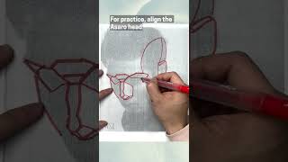 Drawing the Head Asaro Method howtodraw drawingtutorial asaromethod [upl. by Daria]