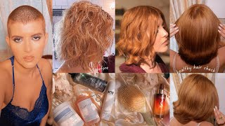 How I Grew Strong And Healthy Hair After Buzzing My Hair Off while still colouring my hair [upl. by Jeremias]