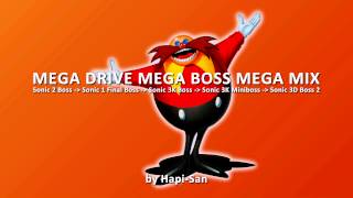 Sonic the Hedgehog Remix  Mega Drive Mega Boss Mega Mix [upl. by Ailiec]