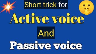 Active and Passive Voice Easy Rules amp Examples for English Grammar Masteryeducationpassivevoice [upl. by Akcirehs378]