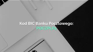 Bank Pocztowy  kod SWIFT BIC IBAN [upl. by Olivann]