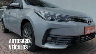 Toyota Corolla 20 XEi MultiDrive S Flex 2019 [upl. by Tilda]