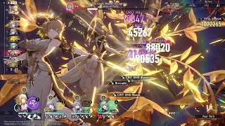 AGLAEA SUNDAY BRONYA ALL E0S1 MOC12 GAMEPLAY  HONKAI STAR RAIL Ver 30 [upl. by Baillie]