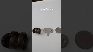 How To Change The Needle on a Sewing Machine with 3 things  YouTube tipoftheday sewinghacks tips [upl. by Whipple]