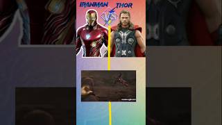 ironman🆚Thor❓❓youtubeshortsviralvideshortsfeedviralshortsshortsviral [upl. by Hisbe]