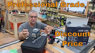 Professional Grade Laser Level CIGMAN CMS02 Review [upl. by Jaycee]