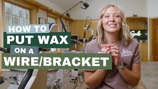 How to Apply Orthodontic Wax to Brackets and Wires  East Idaho Orthodontics [upl. by Eniger]