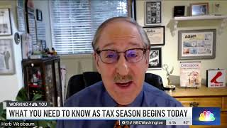 Tax season 2024 What you need to know before you file  NBC4 Washington [upl. by Perle65]