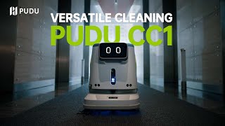 PUDU CC1 Commercial Cleaning Robot  Pudu Robotics [upl. by Ennaihs]