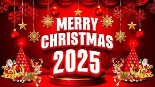 The Most Popular Christmas Songs 2025 🤶🏻 Nonstop Christmas Songs Medley With Lyrics [upl. by Tereb]