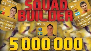 FUT14  Squad Builder quotThree monstersquot 5 000 000 crédits [upl. by Katerine417]