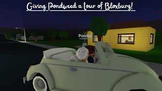 Giving Pondweed a tour of Bloxburg Hope you enjoy [upl. by Reni]