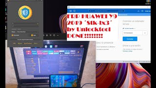 FRP Y9 STKLX3 Kirin710 By Unlocktool  Teamviewer REMOTO [upl. by Nerraj249]