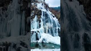 Drung Frozen Fall Kashmir  Jammu and Kashmir [upl. by Cornia]