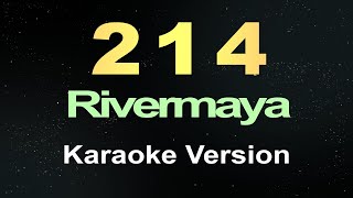 214  Rivermaya Karaoke [upl. by Siuol]