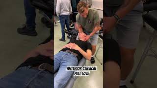 Anterior cervical pull move kiropraktor naprapat chiropractor brainbased [upl. by Gildas91]