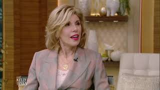 Christine Baranski Talks About Working with Cher in Mamma Mia 2 [upl. by Pogah]