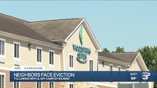 Evictions at WoodSpring Suites makes way for UL Students [upl. by Sirehc]