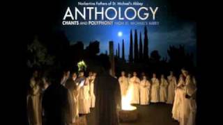 Gregorian Chant Panis Angelicus Norbertines [upl. by Nosrettap]