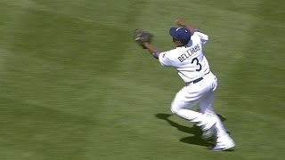 Belliard makes a stunning double play [upl. by Mareah501]