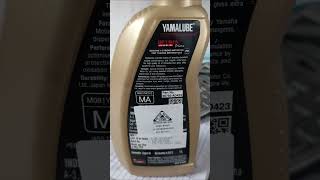 Yamalube Optima Prime 10w40 engine oil reviewyamalube​ engineoil​ 10w40optimaprimeyamaha [upl. by Novak]