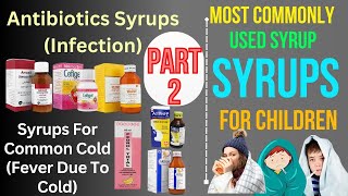 Childrens Syrups For Cold Fever and Infection [upl. by Abehsile]