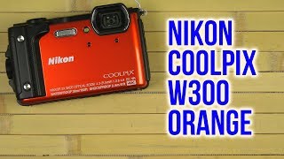 Распаковка Nikon Coolpix W300 Orange [upl. by Htnamas]