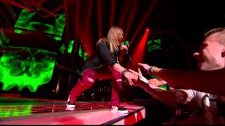 Mitchel Emms  quotRadioactivequot The Voice UK Quarter Finals HD [upl. by Magnolia455]