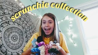 scrunchie collection im addicted  josie m [upl. by Mehalick]