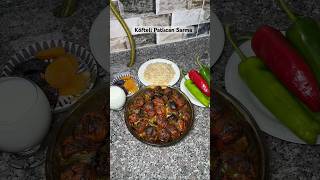 Köfteli Patlıcan Sarma yemek [upl. by Kriste951]