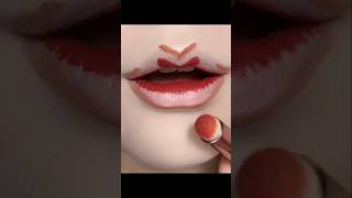 amazing korean lipstick trick lipshacks beautyhacks koreanmakeup [upl. by Hagar446]