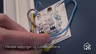 SG Install Guide Montering bryter PV norsk [upl. by Haland]