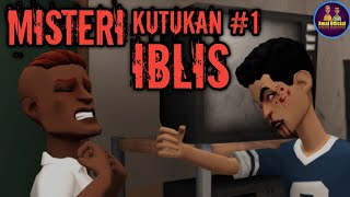 MISTERI KUTUKAN IBLIS EPISODE 1  ANIMASI HORROR [upl. by Nahsrad]