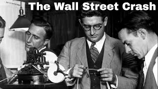 24th October 1929 Black Thursday marks the start of the Wall Street Crash [upl. by Jacoba]