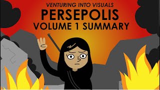 Persepolis Volume 1 Summary  Schooling Online Full Lesson [upl. by Nilorac111]