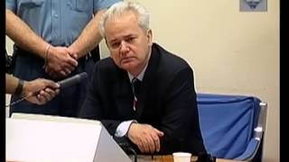 Excerpt from the Initial Appearance of Slobodan Milošević on 3 July 2001 [upl. by Nawram278]