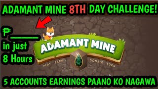 ADAMANT MINE 10 DAYS CHALLENGE  ADVANTAGE NG MULTIPLE ACCOUNTS [upl. by Hadley255]