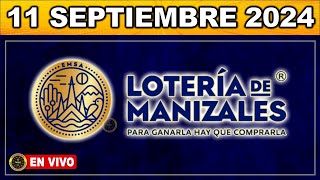 Resultado LOTERIA DE MANIZALES MIÉRCOLES 11 de septiembre 2024 [upl. by Judie672]