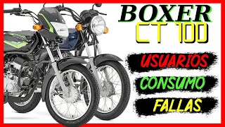 Boxer 100 S  de 99 cc a 102 cc 🤦 CT 100 ES  CT 100 ES Titanium  Características  Precio  Falla [upl. by Alimrahs]