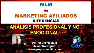 Multinivel vs Marketing de afiliados 🙂‍↔️😒 [upl. by Obnukotalo]