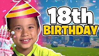 IM TURNING 18 YEARS OLD 🎂 Fortnite OG Birthday Stream 🥳 [upl. by Oneg630]