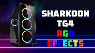 Sharkoon TG4 RGB effects [upl. by Davidson]