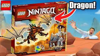 Creating A MIGHTY Earth Dragon NINJAGO MOC out of Lego [upl. by Nyliak]