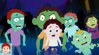 Zombie Town Cartoons Video Song for Kids by Schoolies Nursery Rhymes amp Kids Video Songs [upl. by Tirrag289]