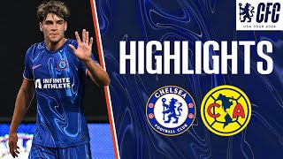 Chelsea 30 Club America  HIGHLIGHTS  Chelsea FC USA Tour 2024 [upl. by Acemahs]