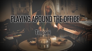 Evelyn Glennie  Playing Around The Office  Part 5 – Timpani [upl. by Mavra]