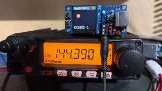 DigiPi did some Winlink and decided to video some APRS activity at 11pm [upl. by Aronoel]